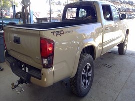2019 TOYOTA TACOMA, TAN, TRD SPORT MODEL, CREW CAB, 3.5L, AT, 2WD.  Z26317